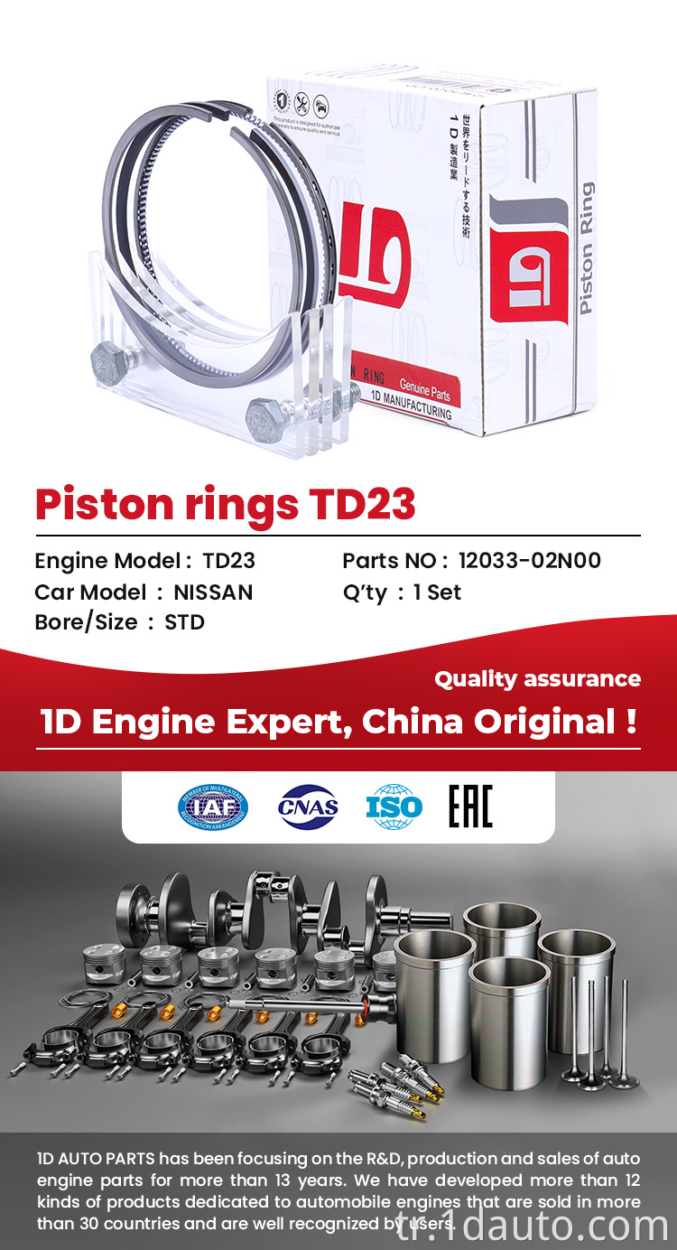 TD23 Engine Piston Ring 